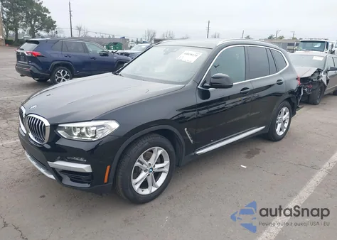 2020 BMW X3 Sdrive30I из США, поврежденный, VIN 5UXTY3C09L9B34526